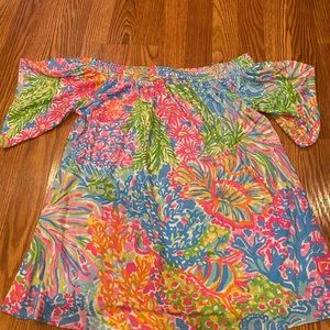 Lilly Pulitzer Amelia off the Shoulder top
